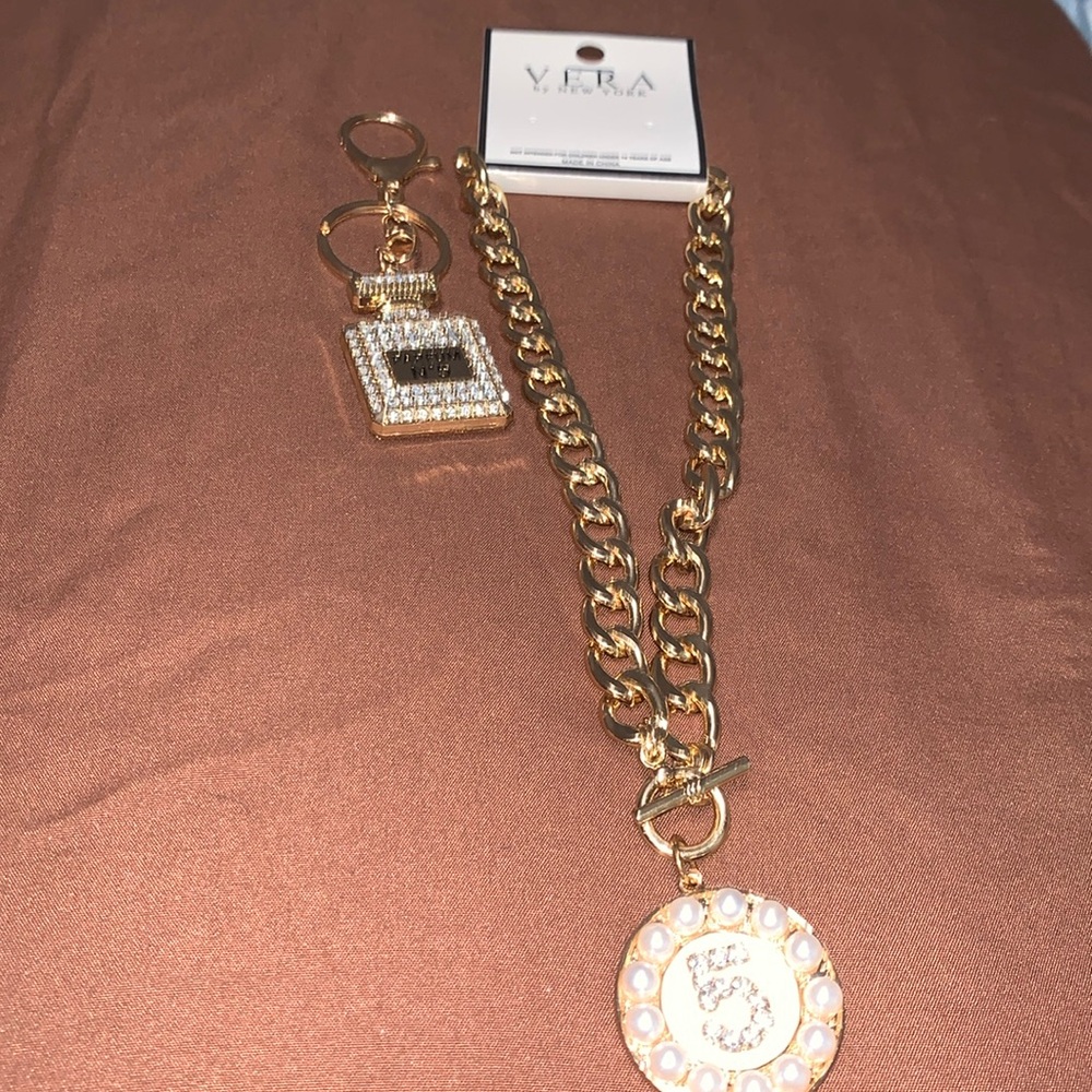 Necklace and keychain